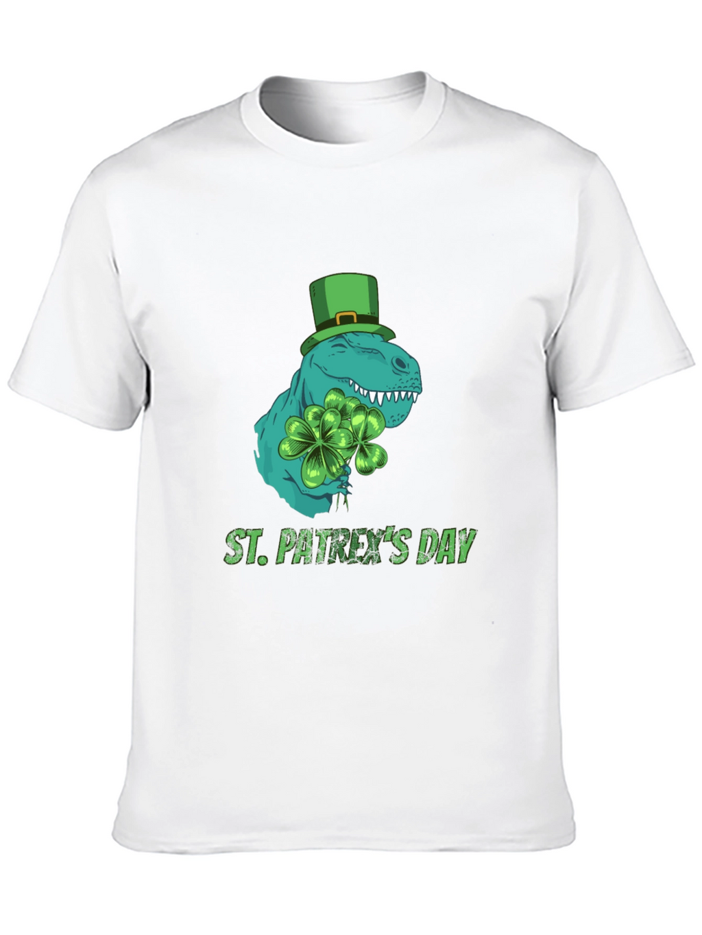 St. Patrexs Day T-Rex Tee