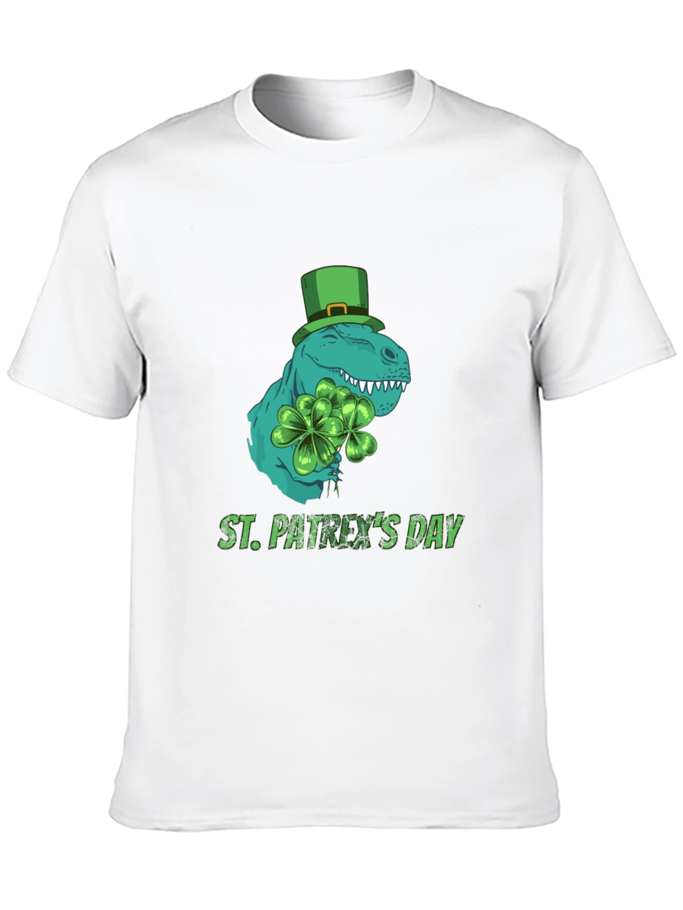 St. Patrexs Day T-Rex Tee