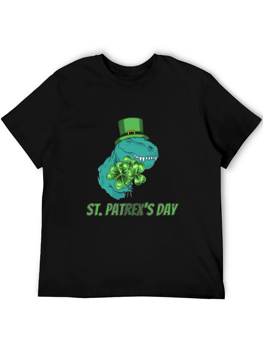 St. Patrexs Day T-Rex Tee