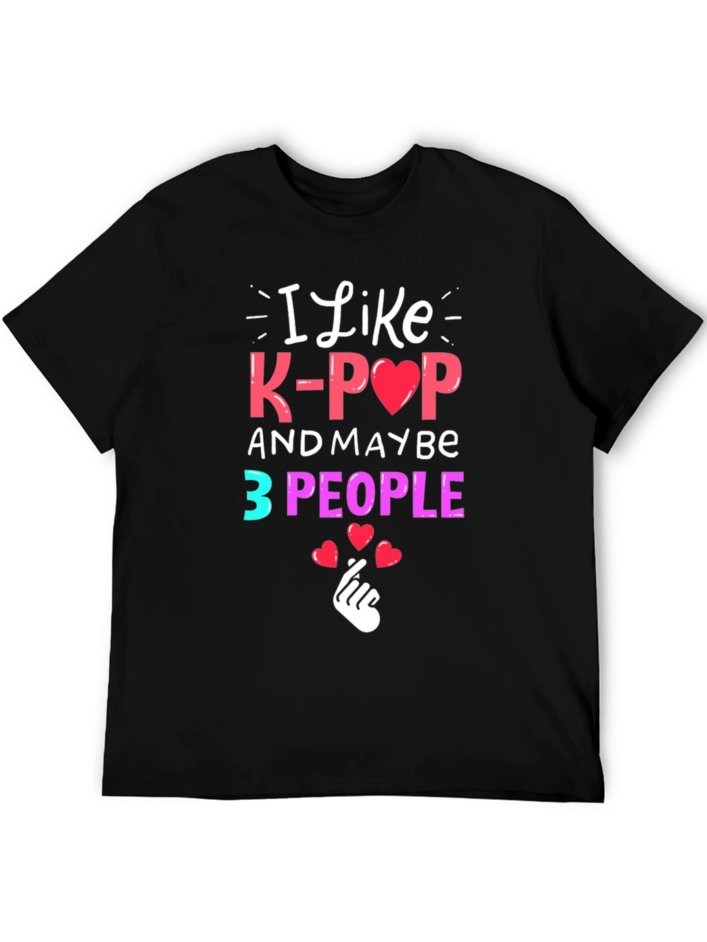 I Like K-POP T-Shirt Funny Music Tee