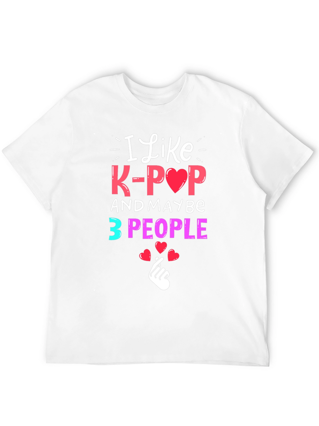 I Like K-POP T-Shirt Funny Music Tee