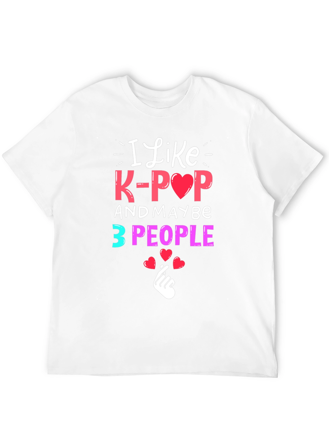 I Like K-POP T-Shirt Funny Music Tee