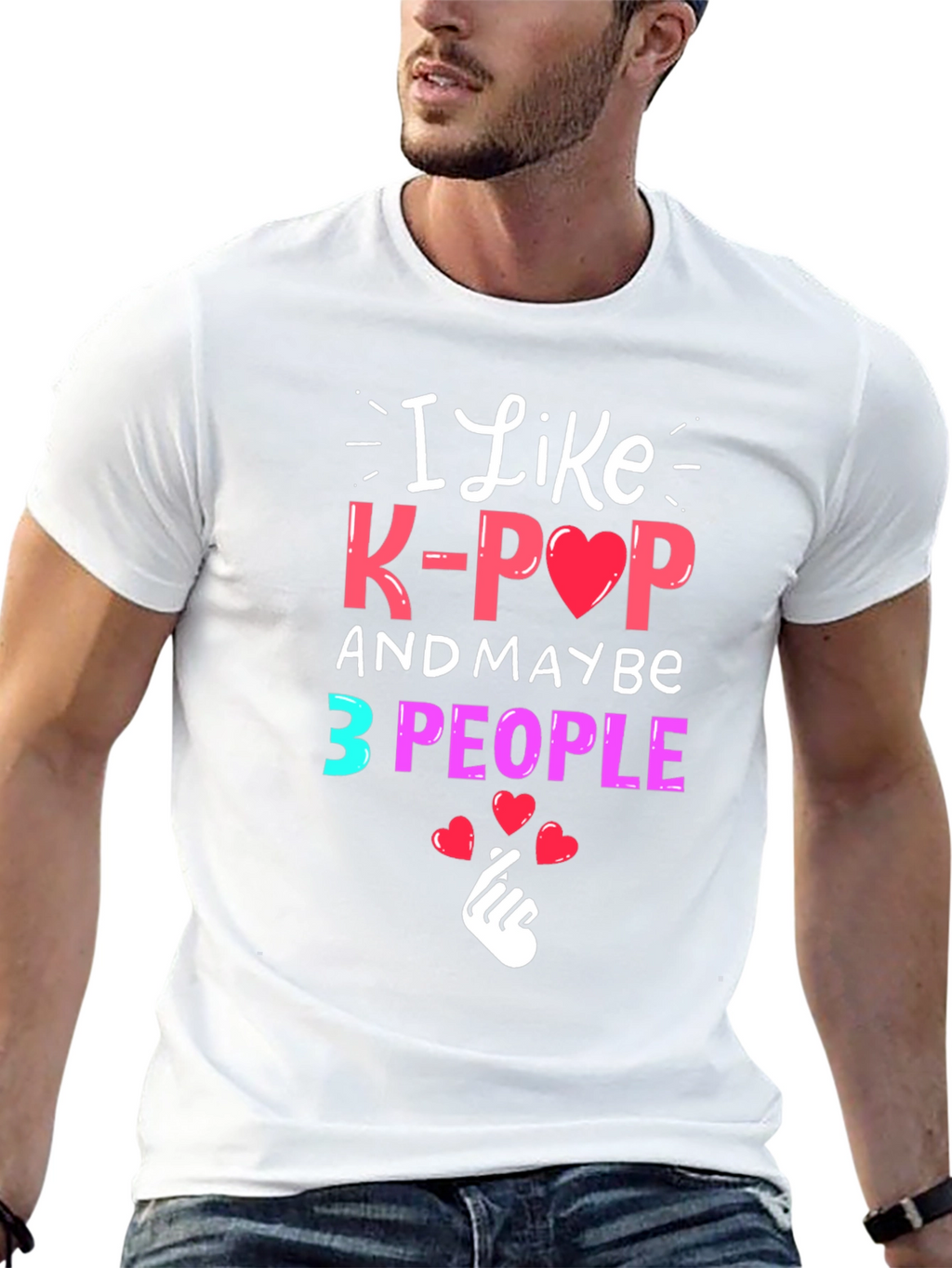 I Like K-POP T-Shirt Funny Music Tee