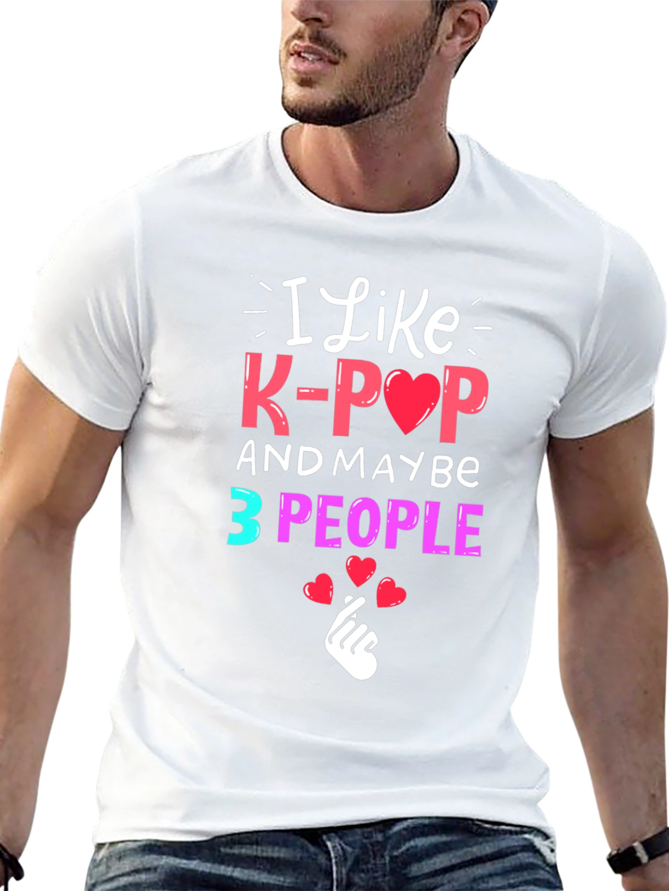 I Like K-POP T-Shirt Funny Music Tee