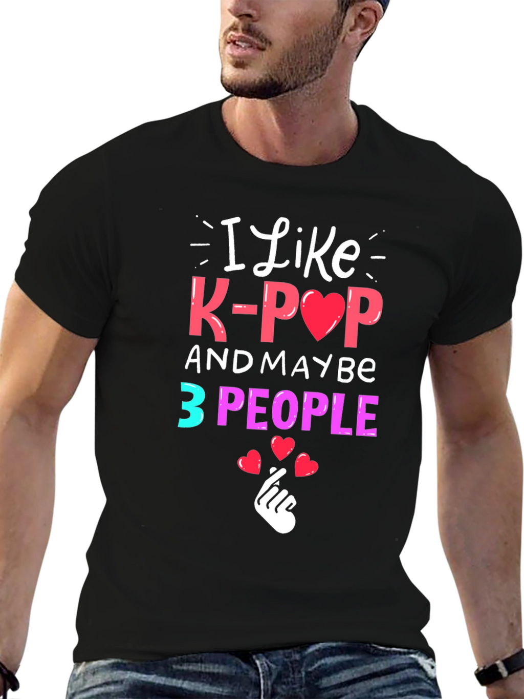 I Like K-POP T-Shirt Funny Music Tee