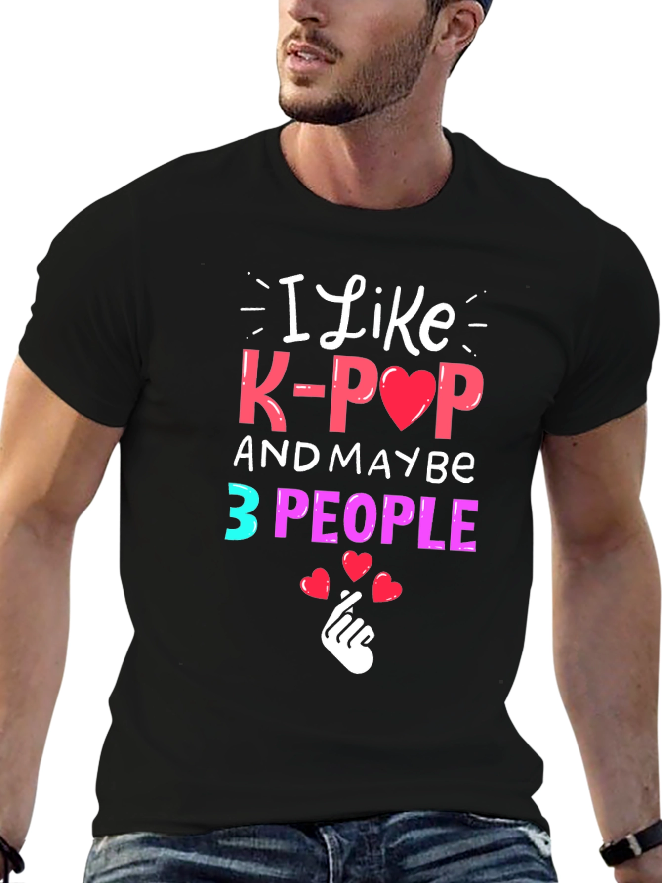 I Like K-POP T-Shirt Funny Music Tee