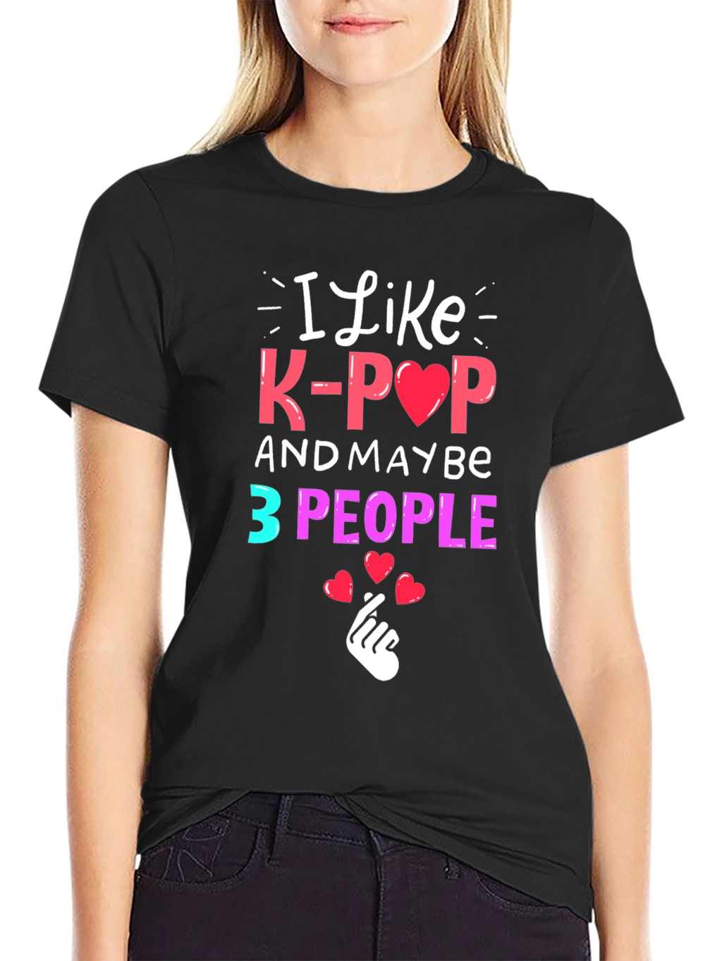 I Like K-POP T-Shirt Funny Music Tee