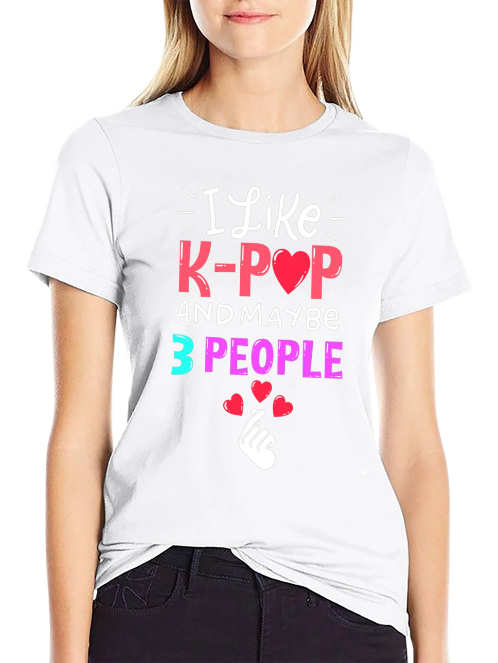 I Like K-POP T-Shirt Funny Music Tee