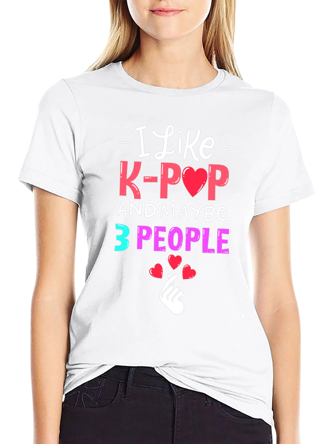 I Like K-POP T-Shirt Funny Music Tee