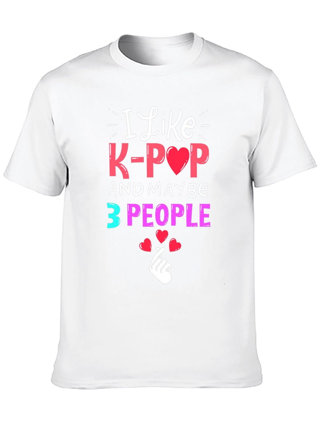 I Like K-POP T-Shirt Funny Music Tee