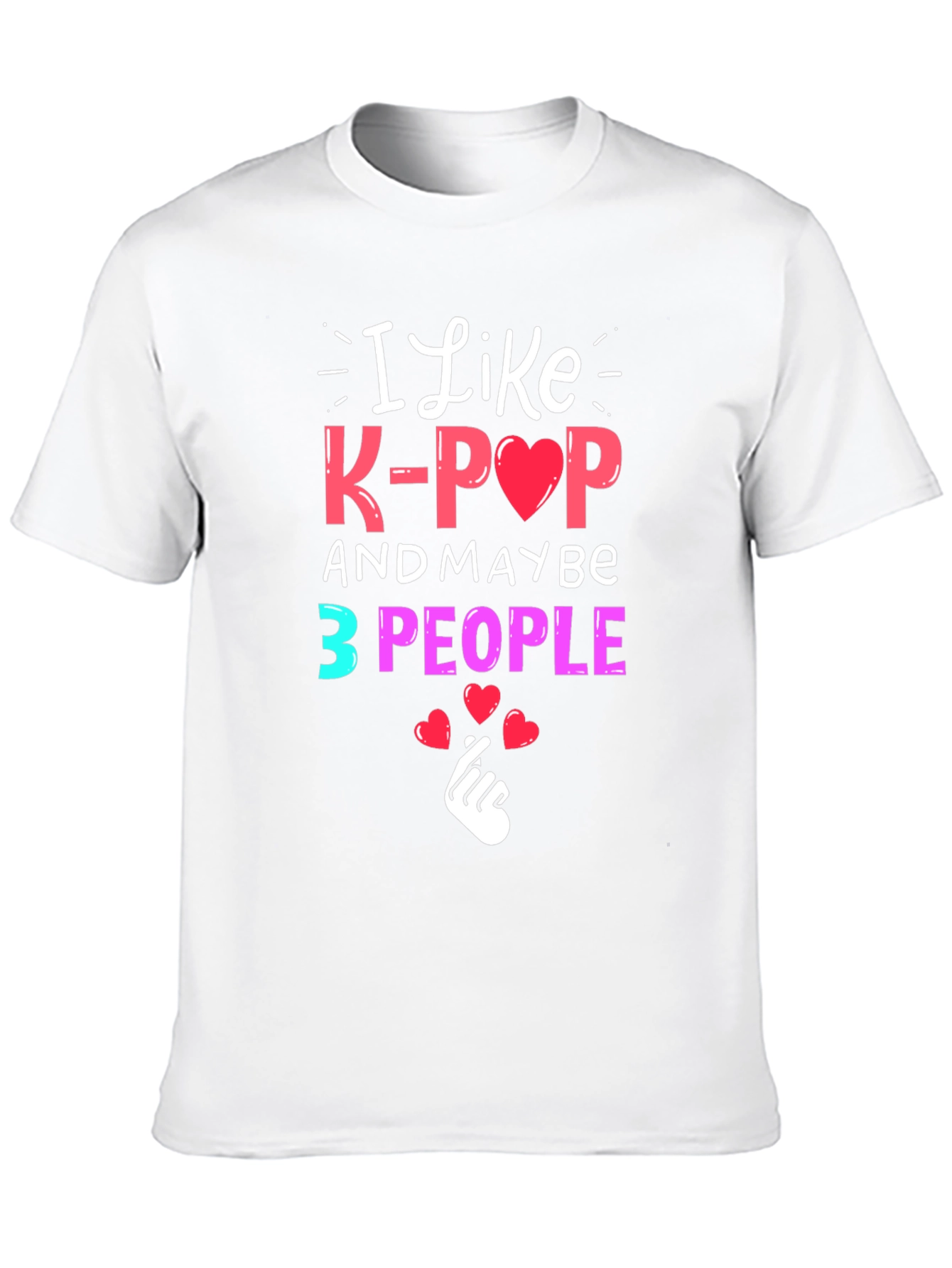 I Like K-POP T-Shirt Funny Music Tee