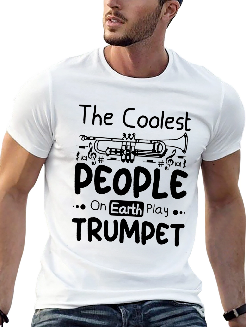 Coolest Trumpet Player T-Shirt - Musical Humor