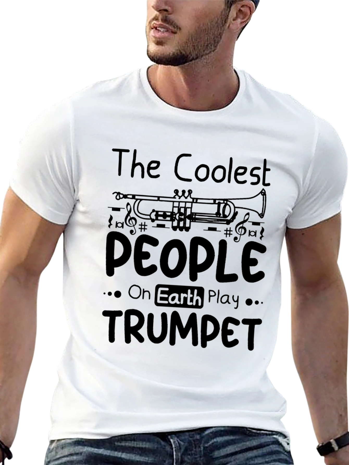 Coolest Trumpet Player T-Shirt - Musical Humor