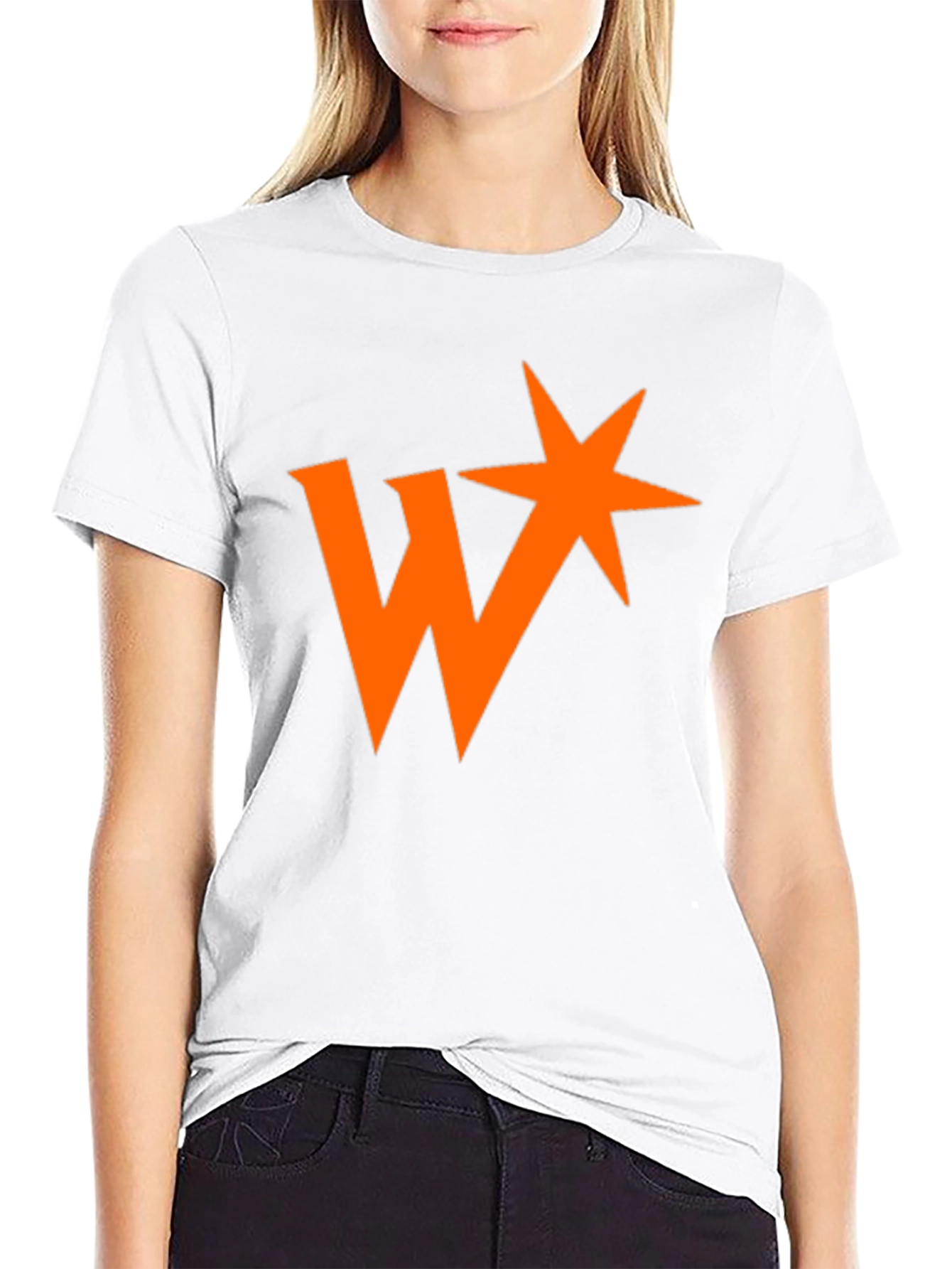 W Star Graphic Black T-Shirt