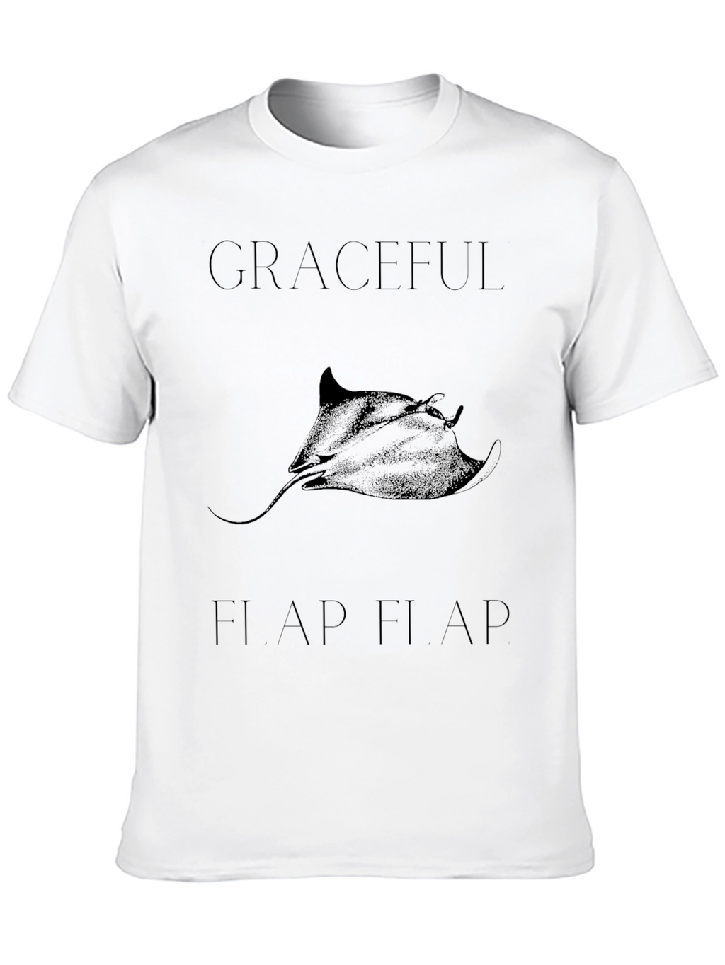 Graceful Flap Flap Graphic T-Shirt