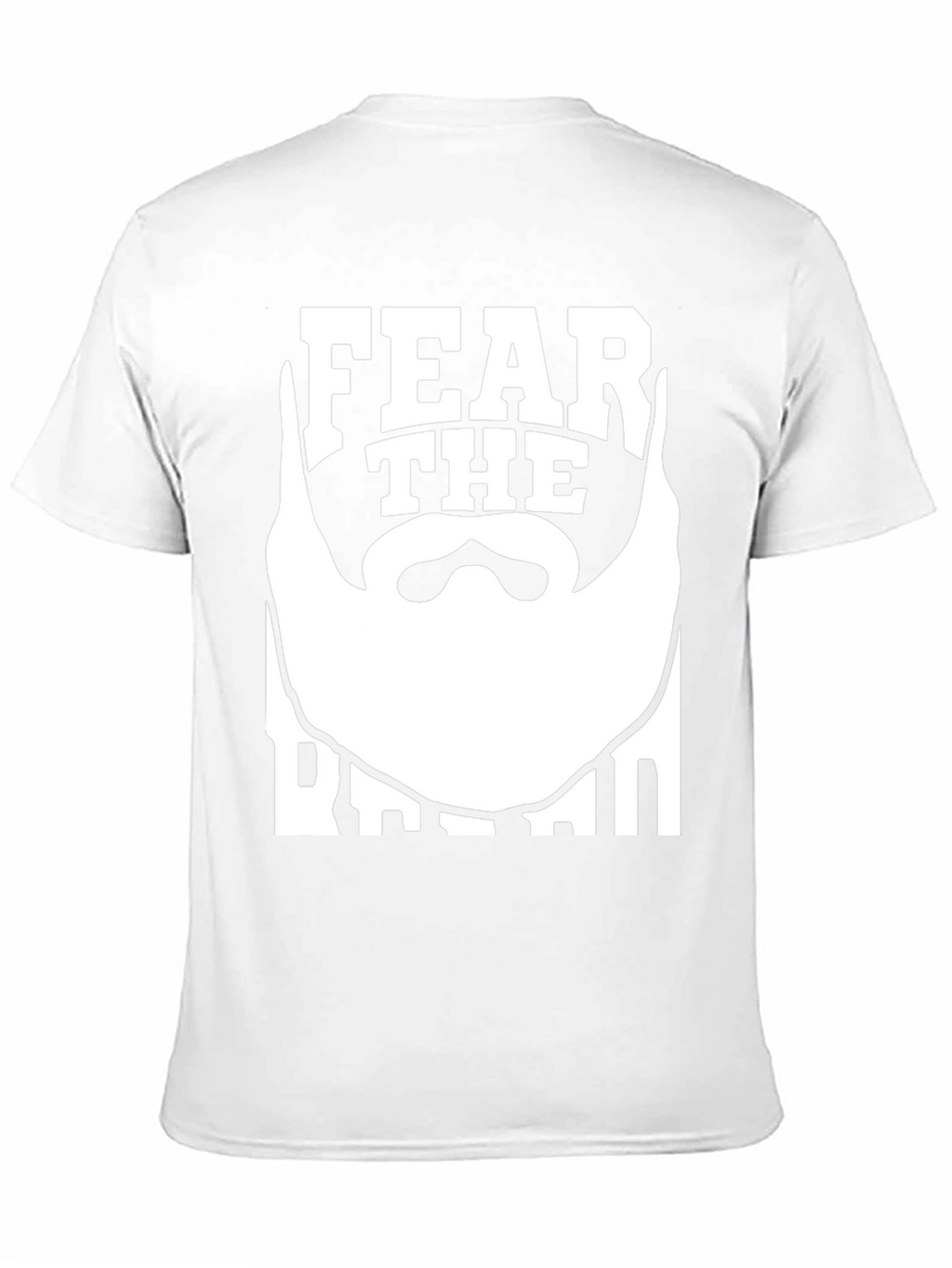 Fear The Beard T-Shirt - Black Graphic Tee