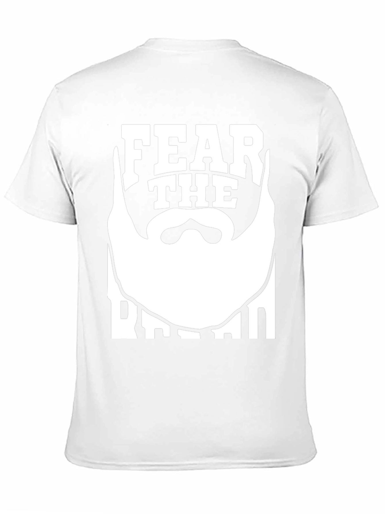 Fear The Beard T-Shirt - Black Graphic Tee