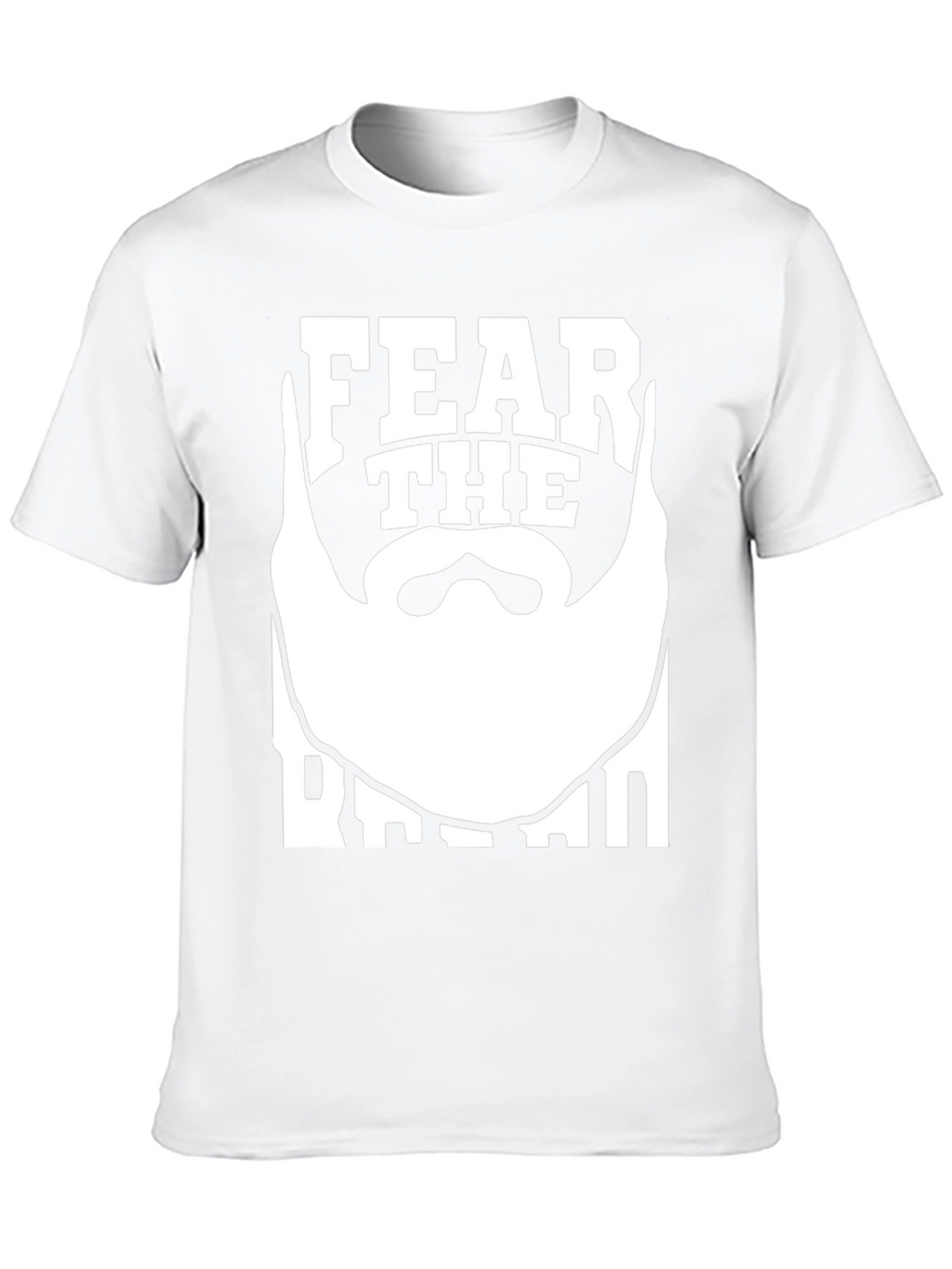 Fear The Beard T-Shirt - Black Graphic Tee