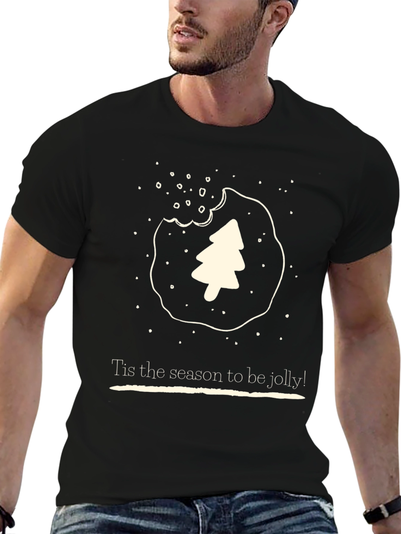 Tis the Season Christmas Tree Cookie Tee