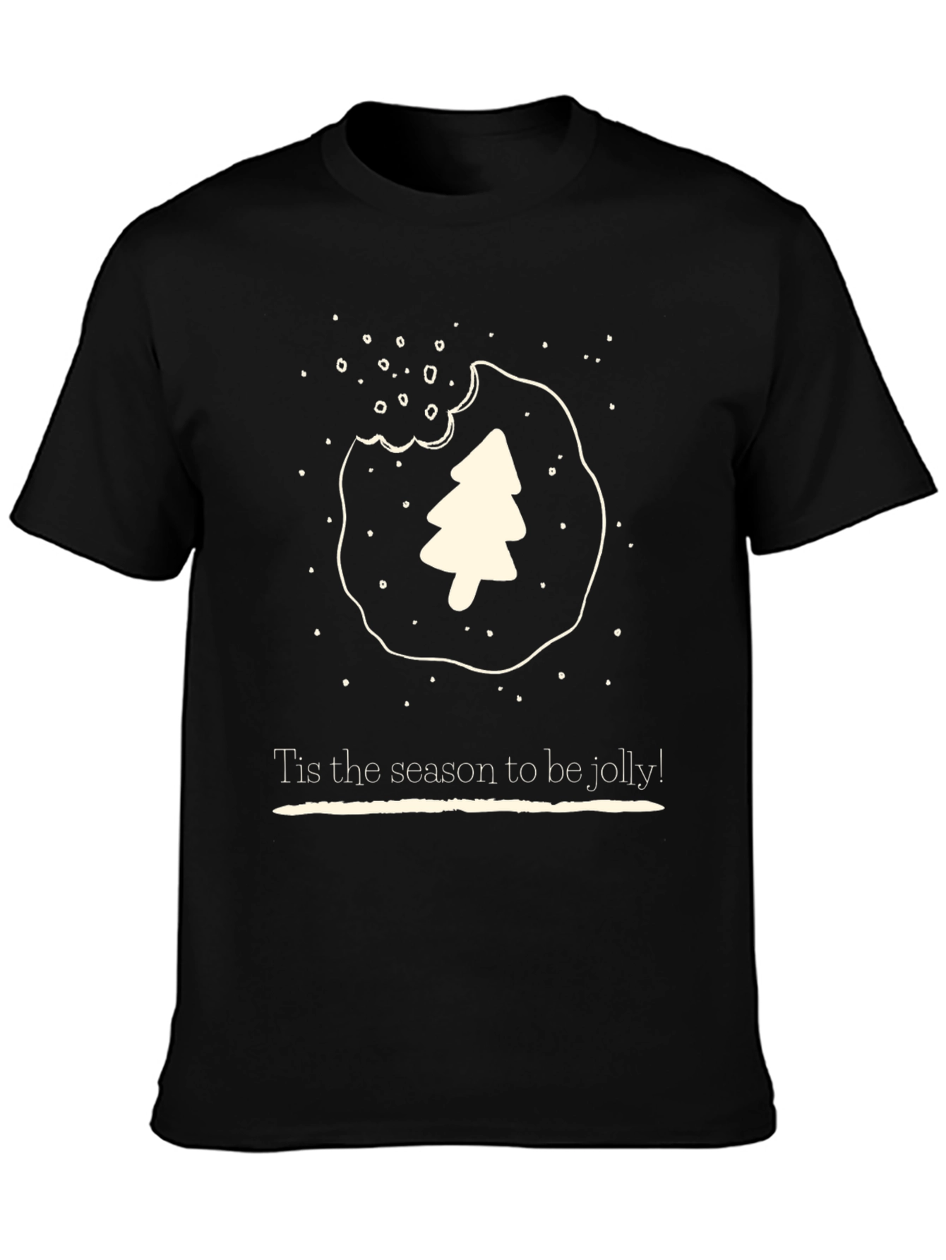 Tis the Season Christmas Tree Cookie Tee
