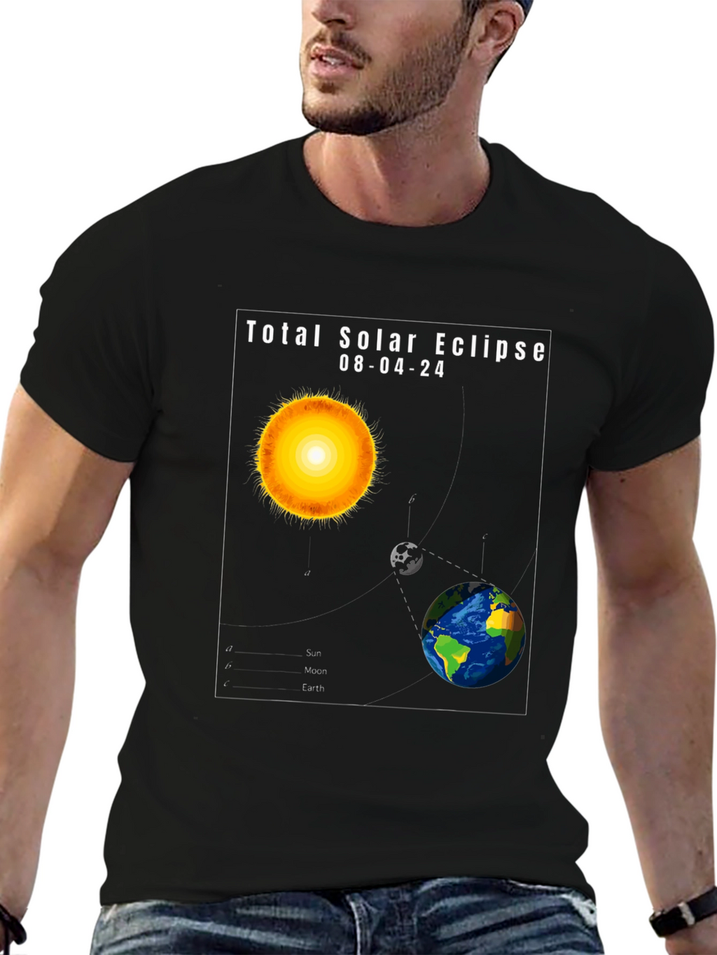 Total Solar Eclipse Graphic Tee
