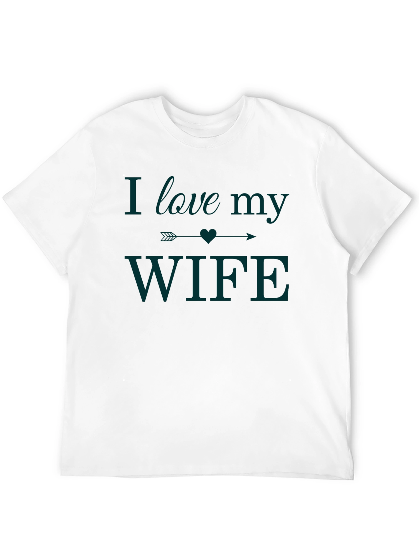I Love My Wife Graphic Tee - Husband Gift