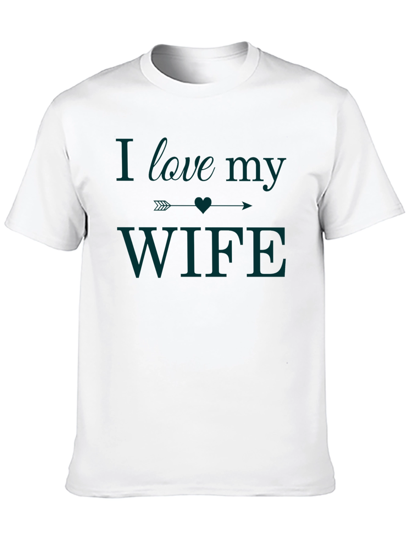 I Love My Wife Graphic Tee - Husband Gift