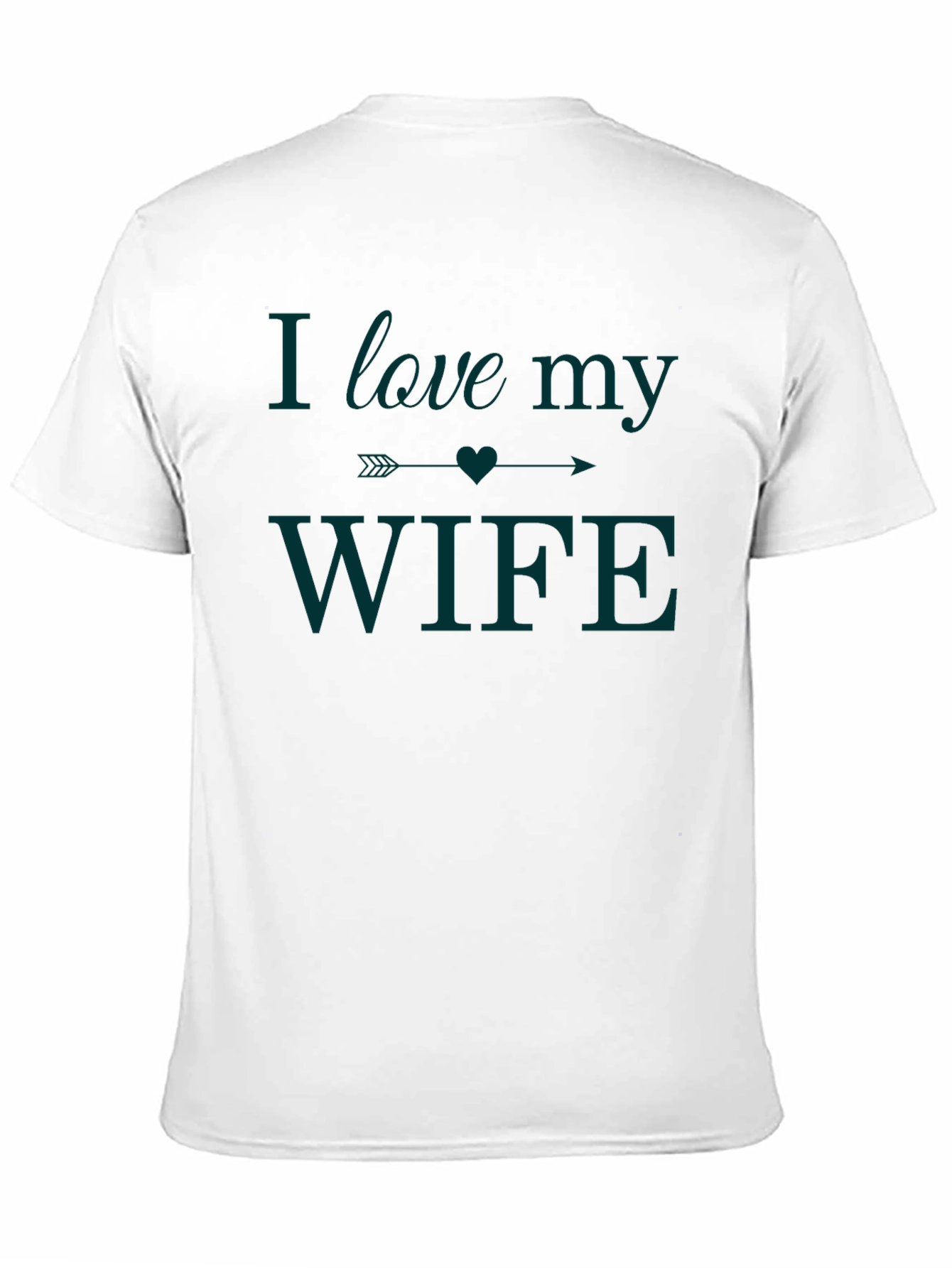 I Love My Wife Graphic Tee - Husband Gift