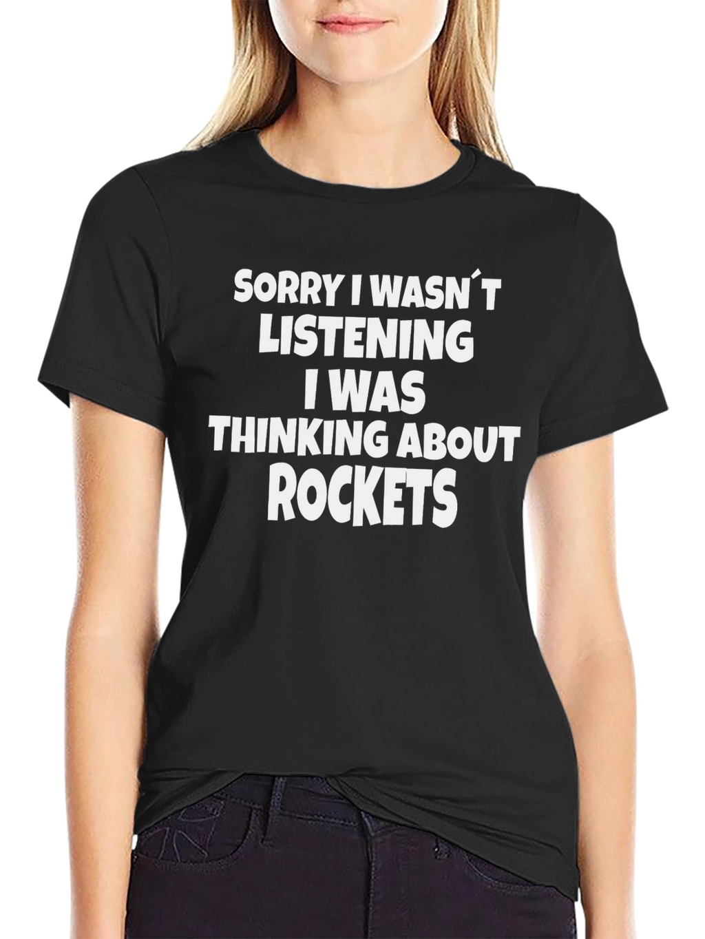 Rocket Thinking Graphic T-Shirt