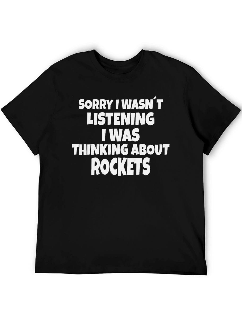 Rocket Thinking Graphic T-Shirt