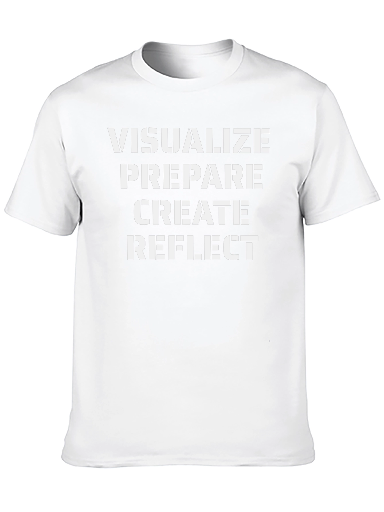 Visualize Prepare Reflect Graphic Tee