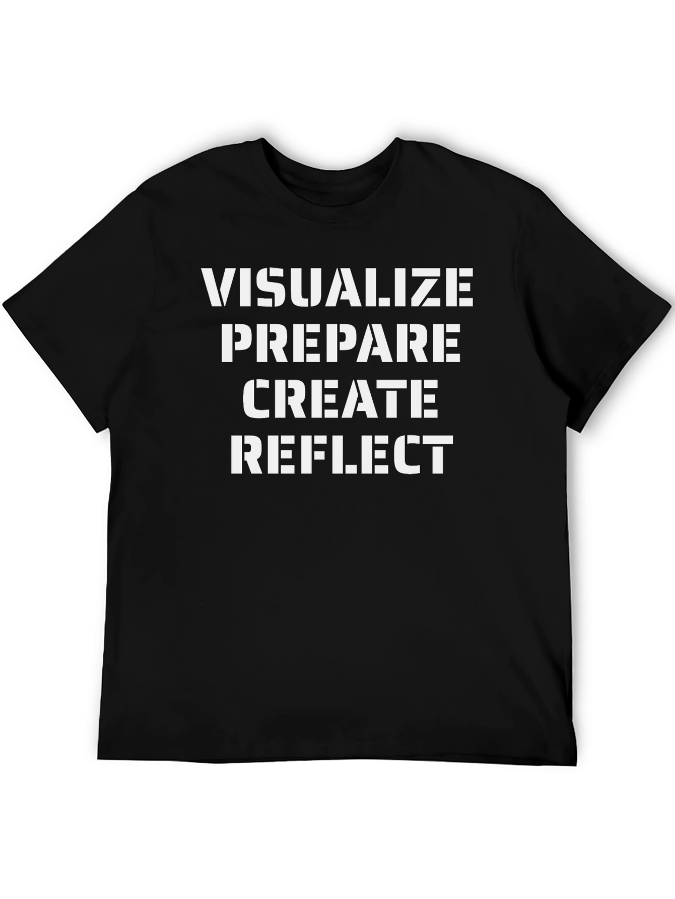 Visualize Prepare Reflect Graphic Tee