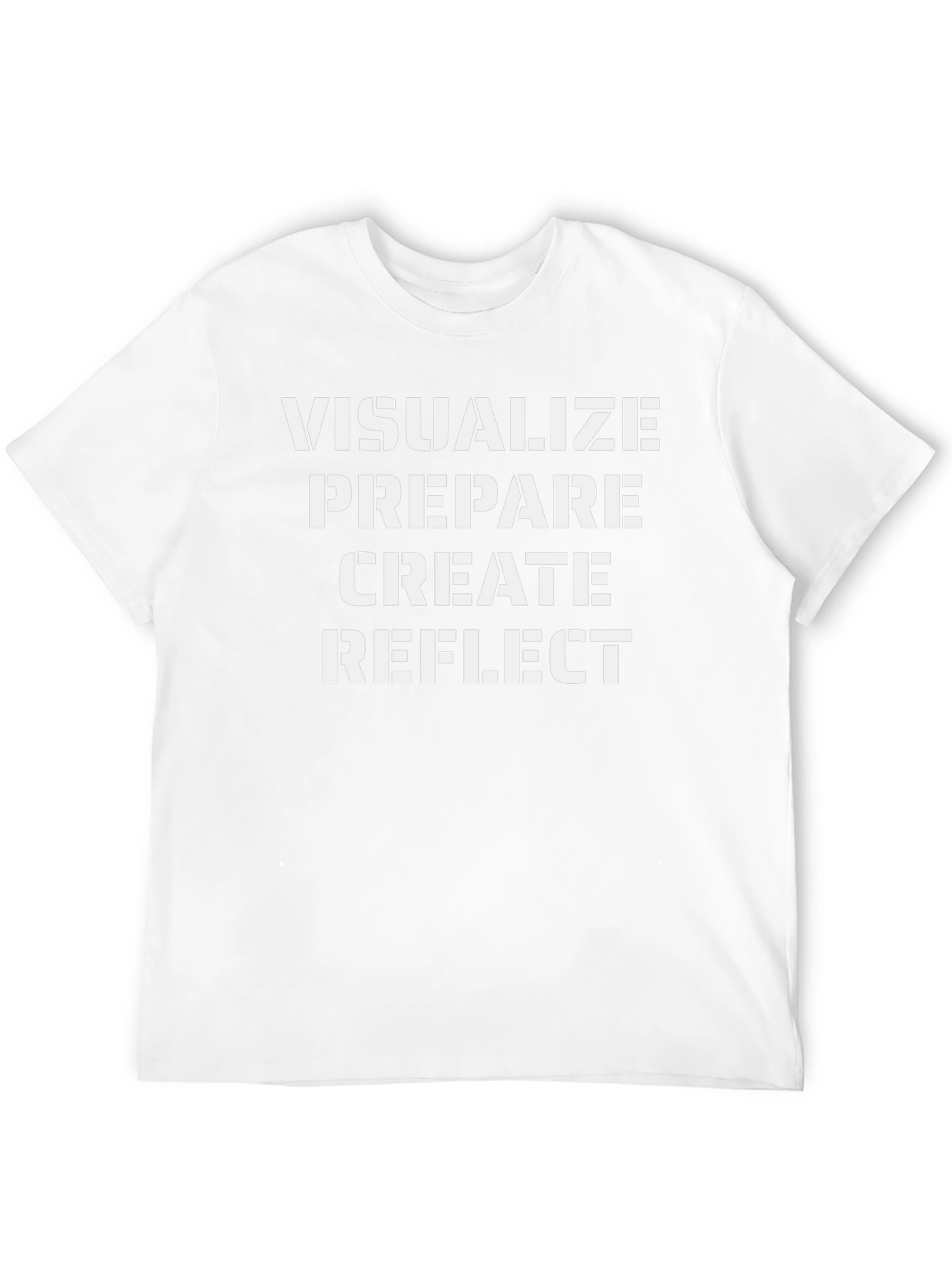 Visualize Prepare Reflect Graphic Tee