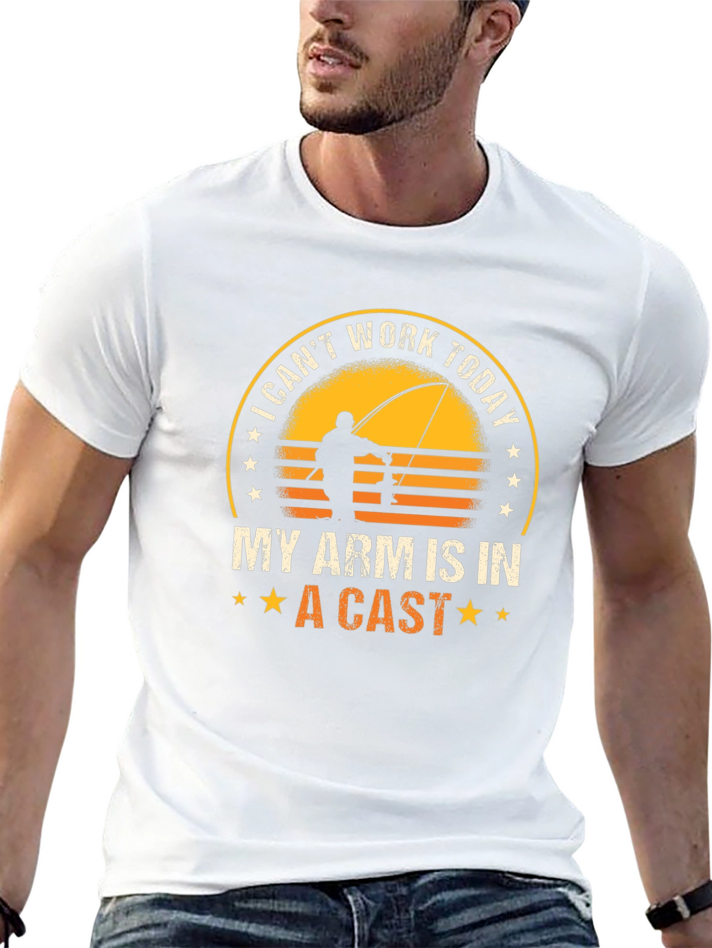 I Cant Work Fishing T-Shirt