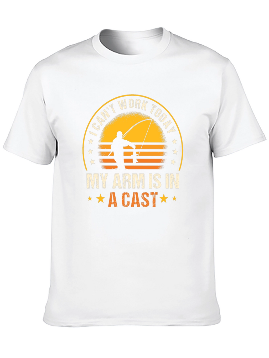 I Cant Work Fishing T-Shirt