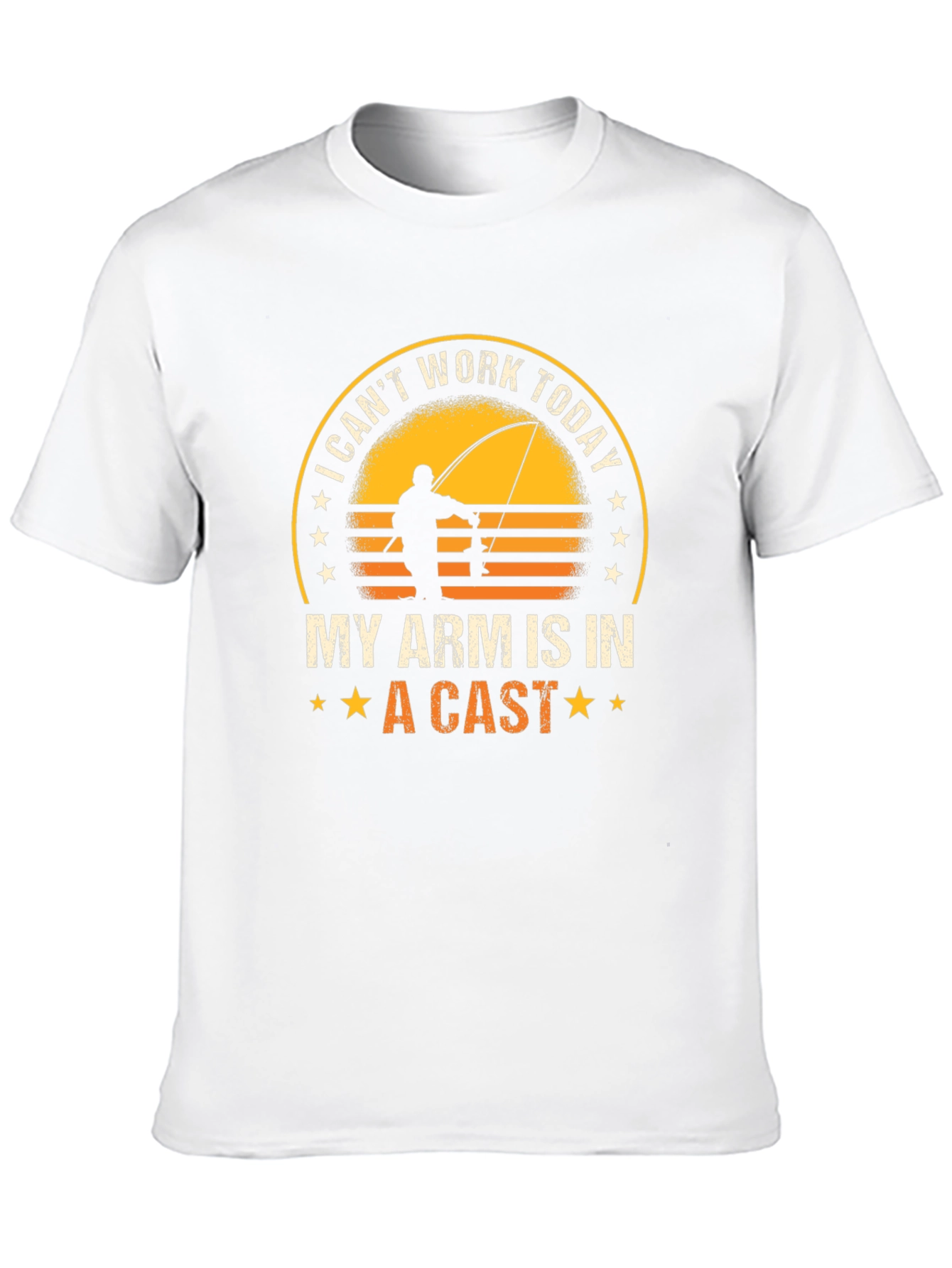 I Cant Work Fishing T-Shirt