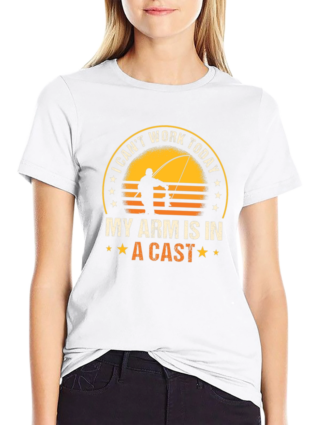 I Cant Work Fishing T-Shirt