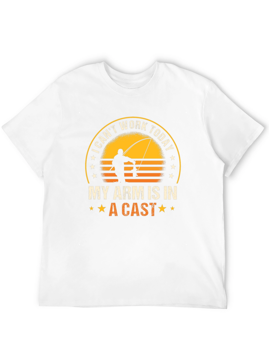 I Cant Work Fishing T-Shirt