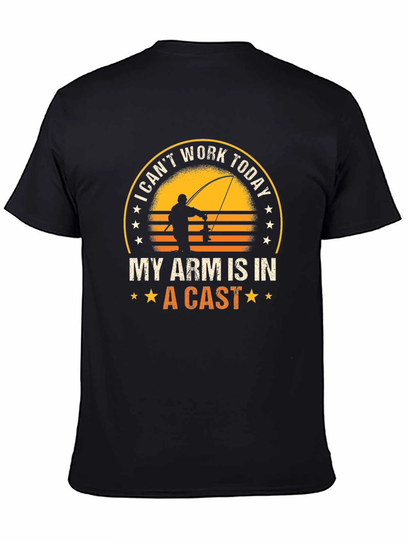 I Cant Work Fishing T-Shirt