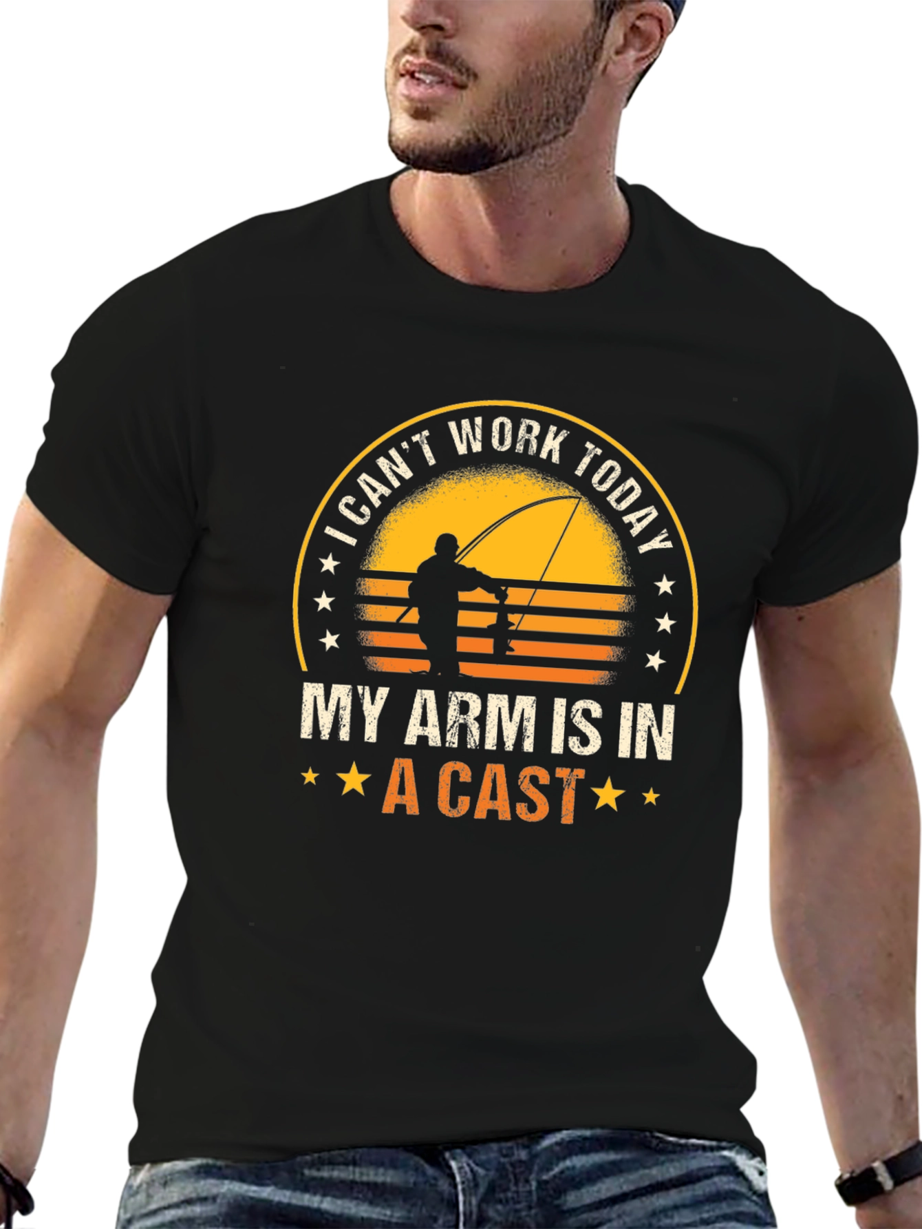 I Cant Work Fishing T-Shirt