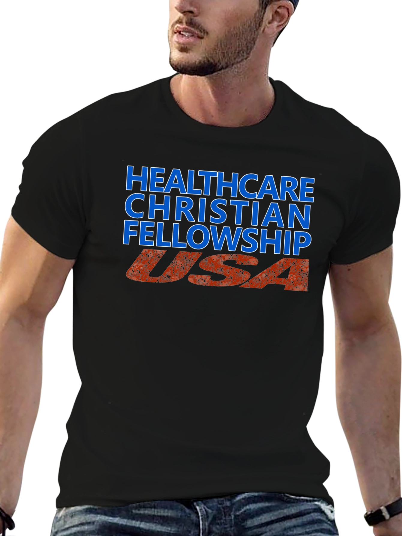 Healthcare Christian Fellowship USA Tee