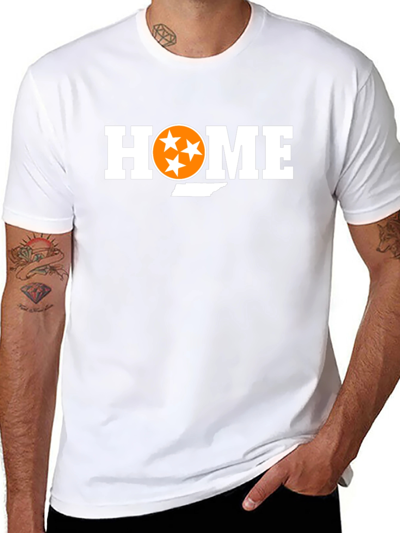 Tennessee Home T-Shirt - Tri-Star State Pride