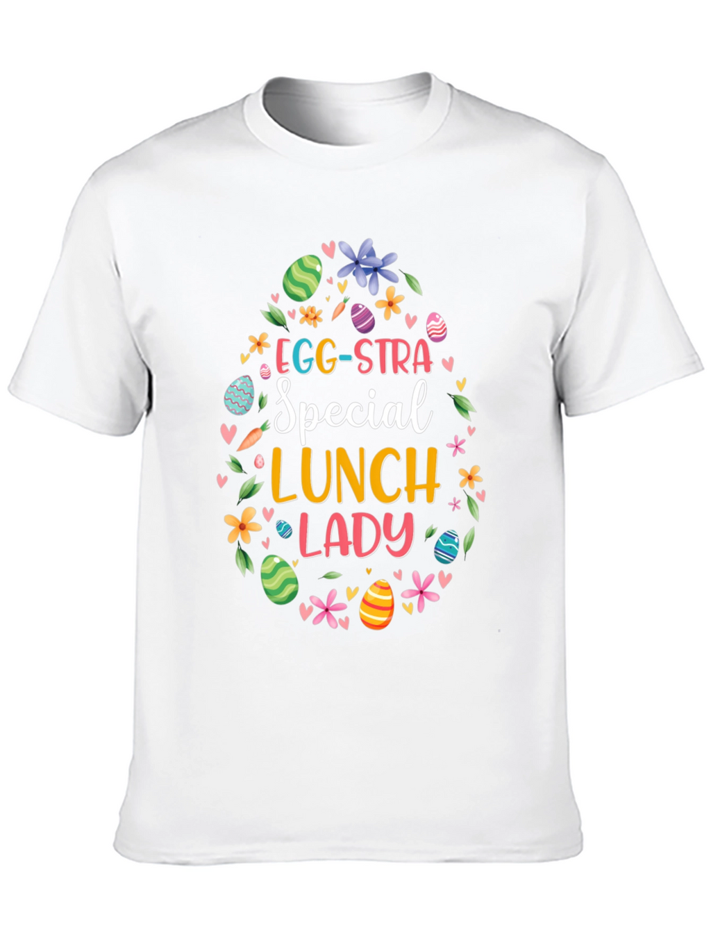 Egg-stra Special Lunch Lady Easter T-Shirt