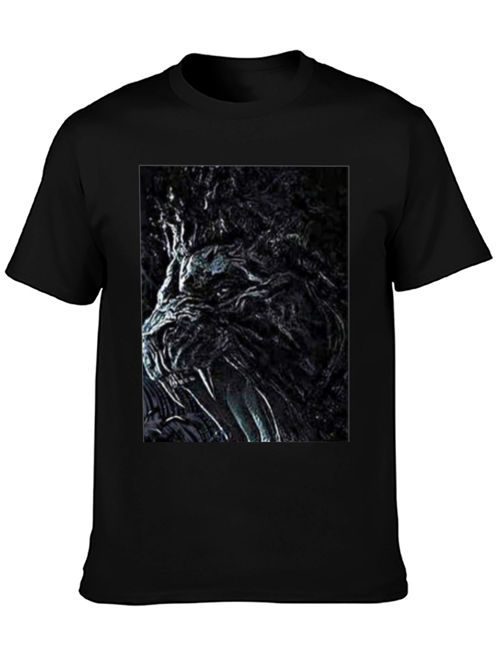 Monster Graphic Tee - Black