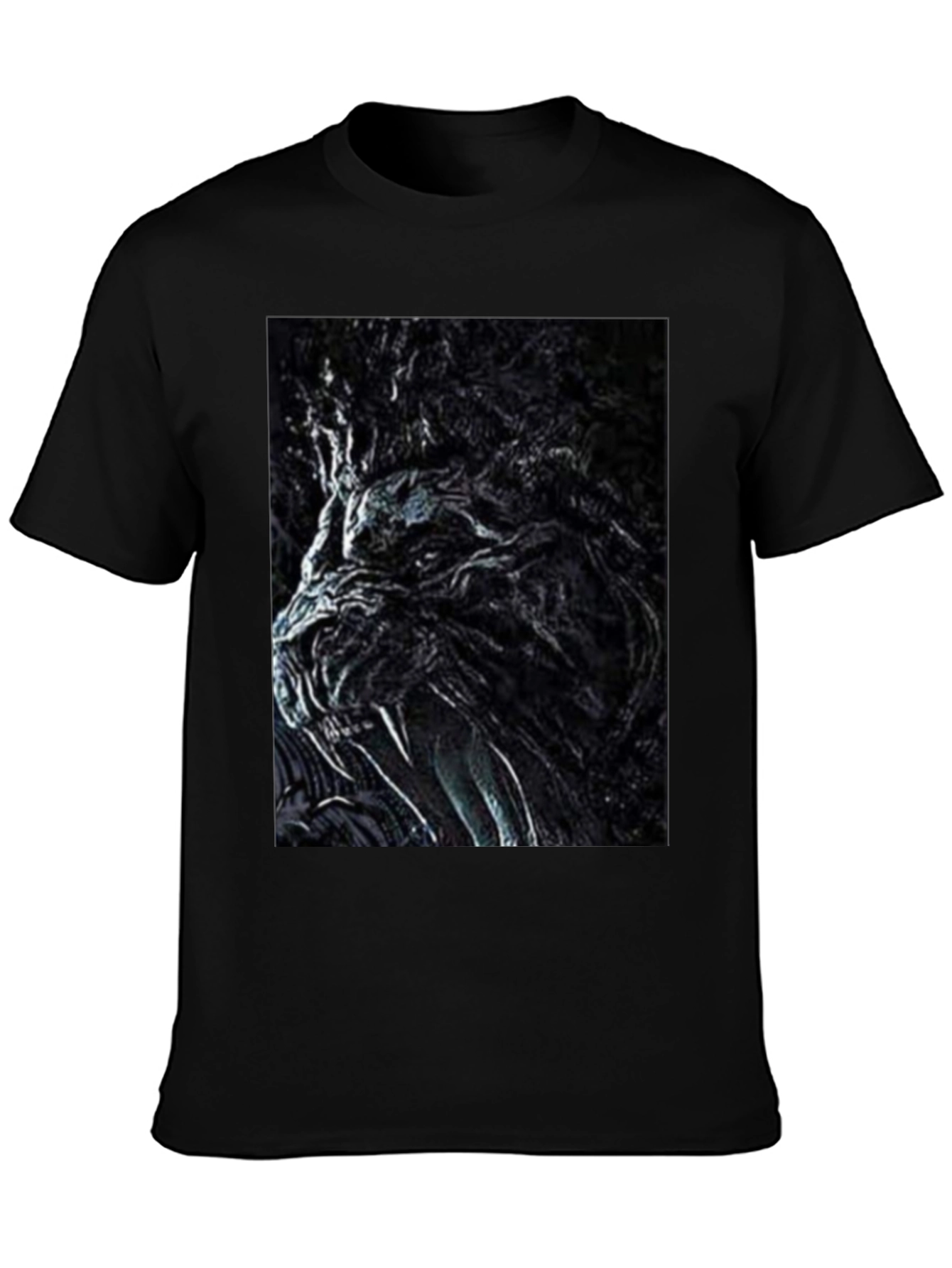Monster Graphic Tee - Black