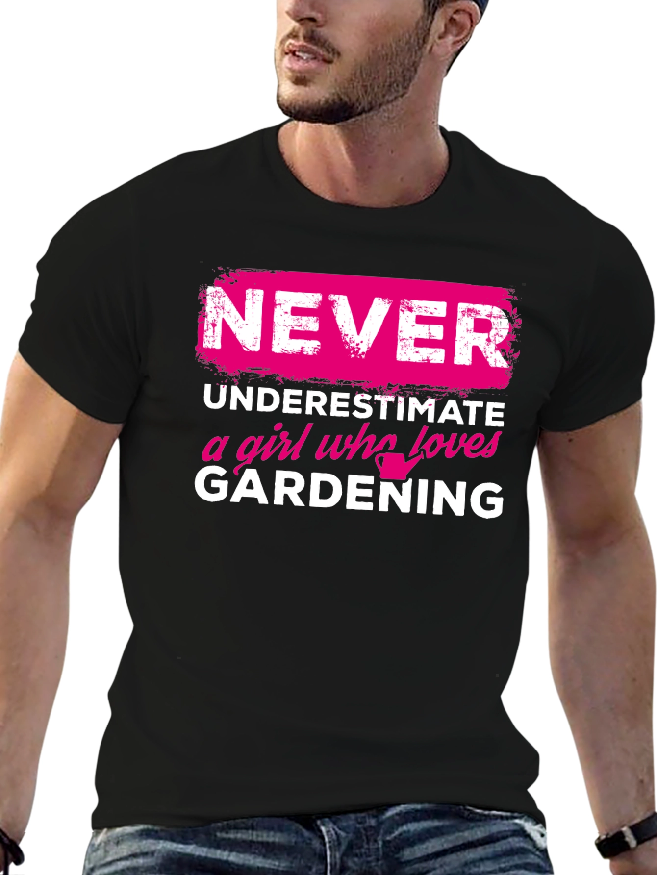 Gardening Girl T-Shirt: Never Underestimate