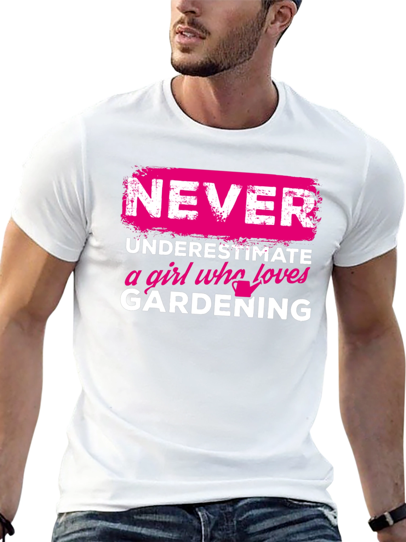 Gardening Girl T-Shirt: Never Underestimate