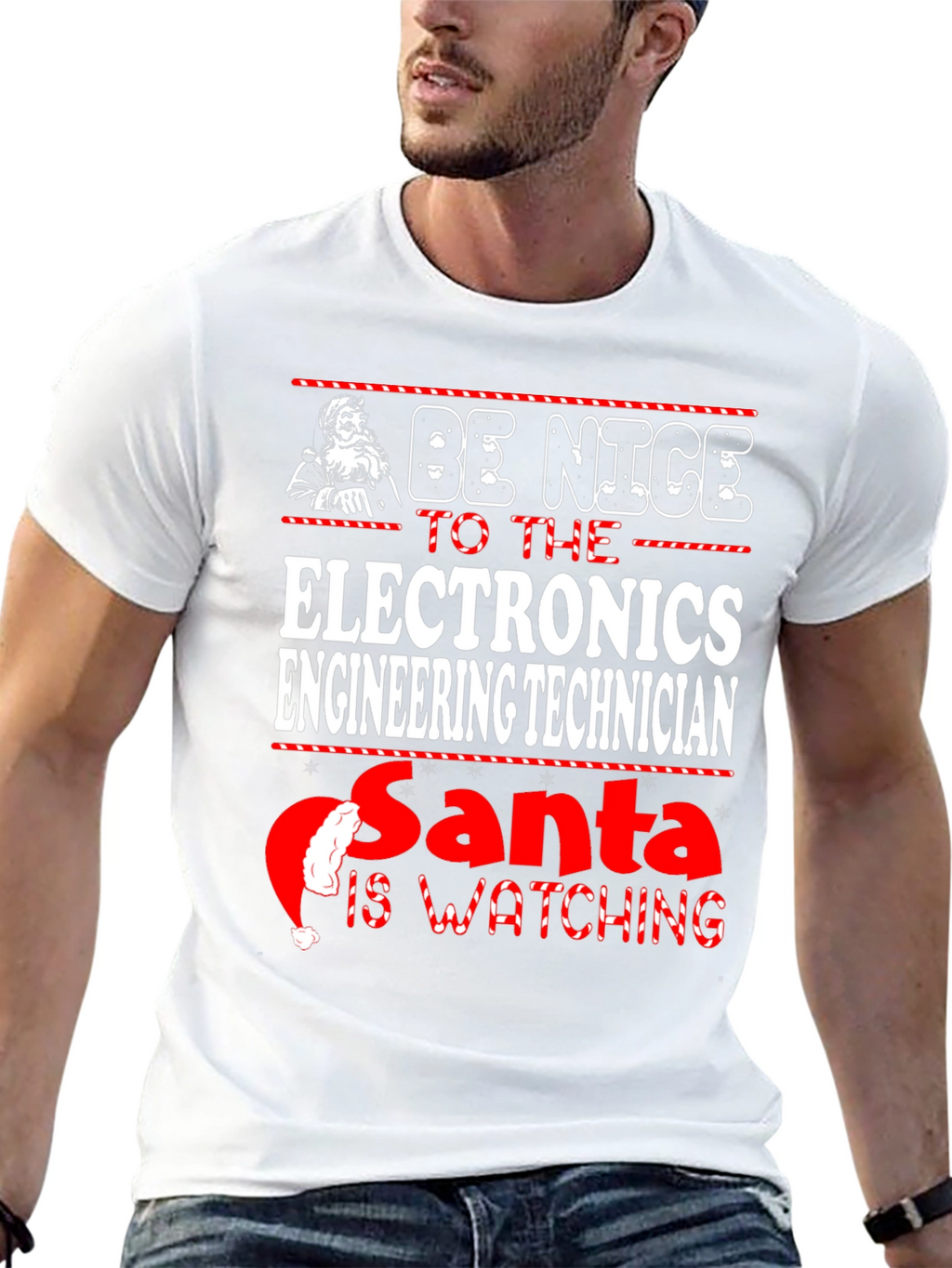 Electronics Engineering Technician Christmas T-Shirt