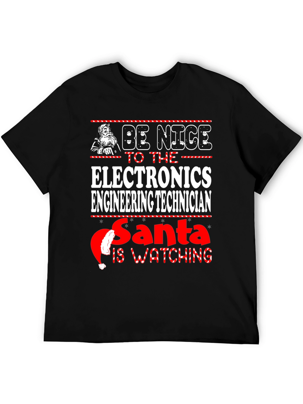 Electronics Engineering Technician Christmas T-Shirt
