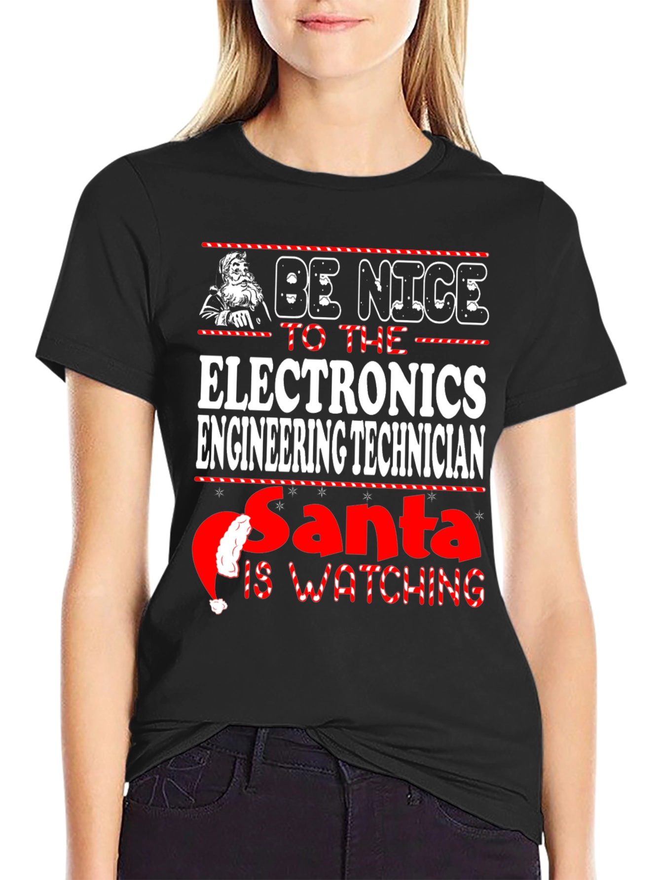 Electronics Engineering Technician Christmas T-Shirt